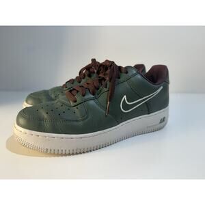 Nike Air Force 1 Retro 2018 Low Hong Kong Size 8 845053-300 Deep Forrest Green